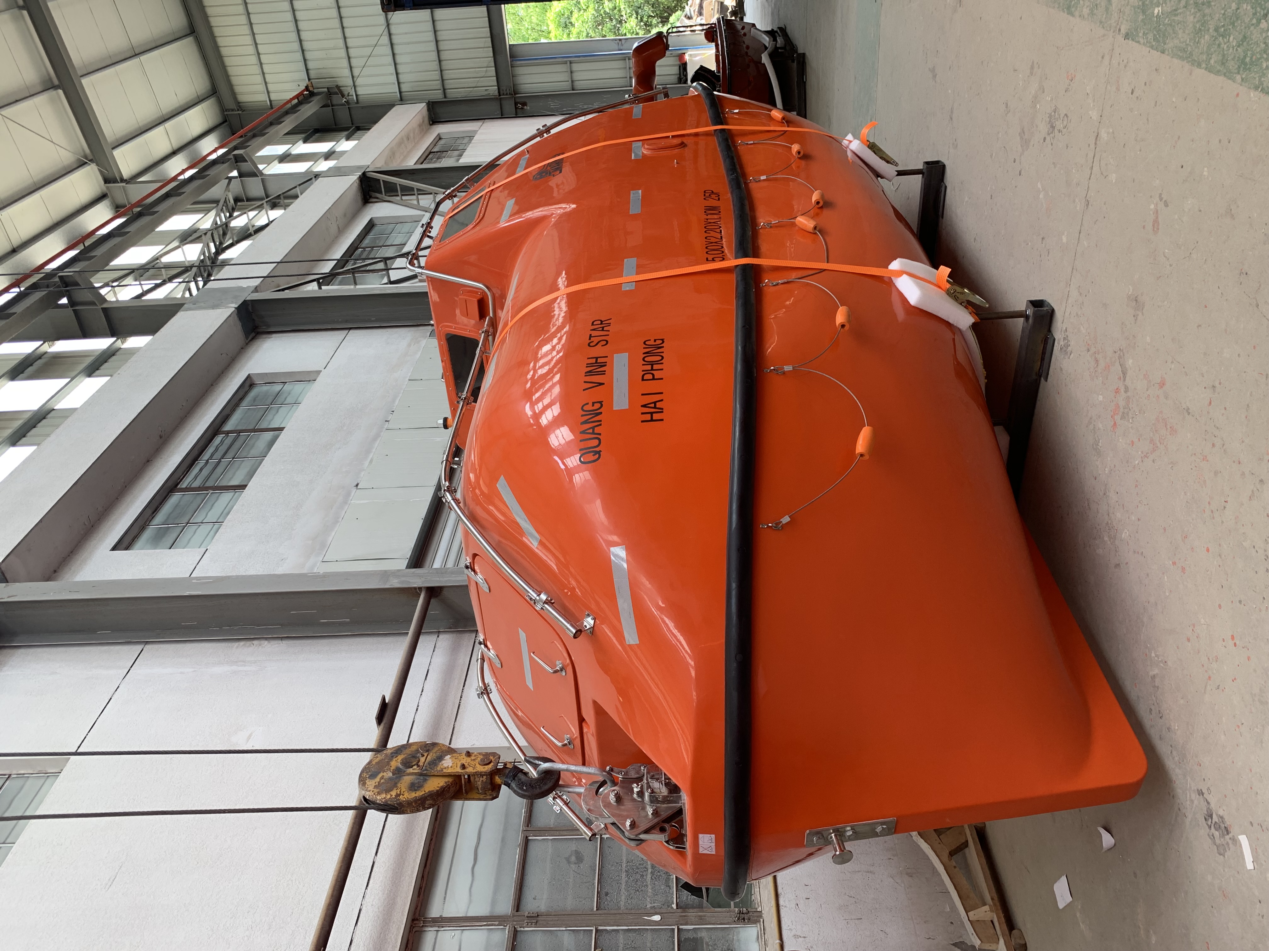 Бесплатная спасательная шлюпка для эвакуации нефтяной установки